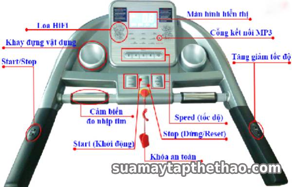 Cách reset máy chạy bộ | Tại nhà các lỗi thường gặp