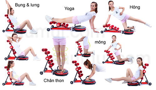 Sử dụng máy tập bụng như thế nào là đúng cách nhất ?