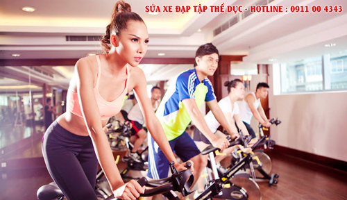 Sửa chữa xe đạp tập thể dục