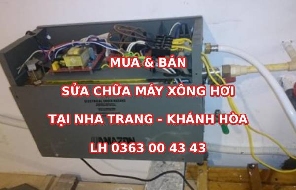 Địa chỉ mua bán sửa chữa máy xông hơi tại Nha Trang